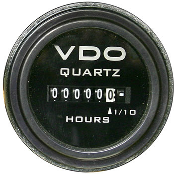 HOURMETER 52MM 10-80v