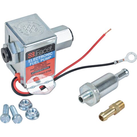 Fuel Pump 12V Cube 1.5-4PSI Facet