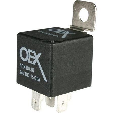 MINI RELAY 24V 15/20A 5 PIN