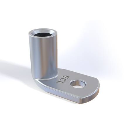 Cable Lug 35mm2 10mm Hole - Right Angle