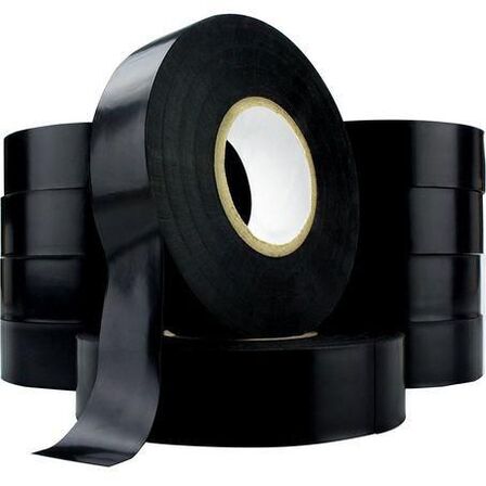 TAPE HARNESS 25MMX20M BLACK PKT 10