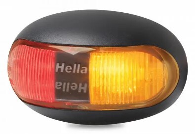 LED SIDE MARKER, RED/AMBER 2PS 959.660-502