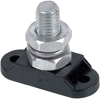 INSULATED STUD 8MM NEG BLACK