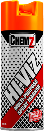 HI VIZ FLUORO ORANGE 400ML(USD)