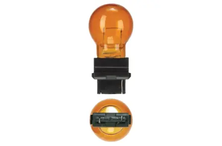12V 27W AMBER PLASTIC WEDGE