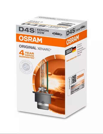 D4S OSRAM GLOVE 4200K 35W