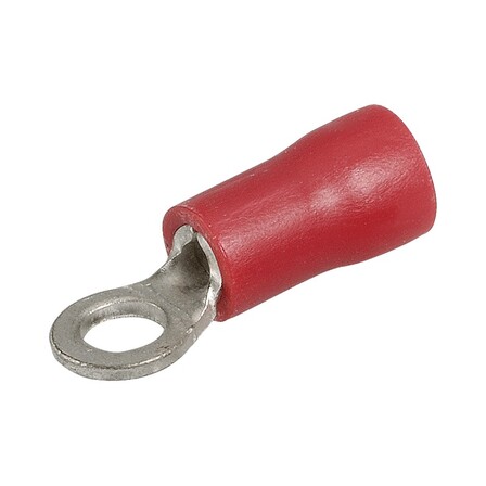 NARVA RING TERMINAL RED 3MM 25PCS BLISTER PACK