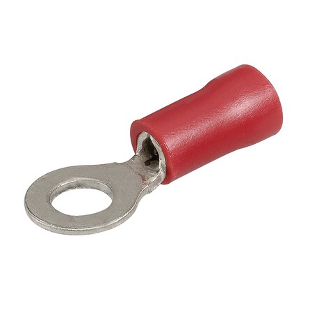 NARVA RING TERMINAL RED 4.3mm 25PCS BLISTER PACK