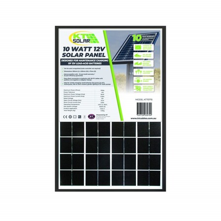 SOLAR PANEL 12V 10WATT