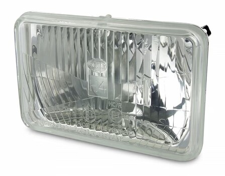 165 x 100mm H4 Halogen Headlamp - High/Low Beam & Front Position Insert