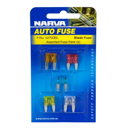 Mini Blade Fuse ASSORT Pack 5