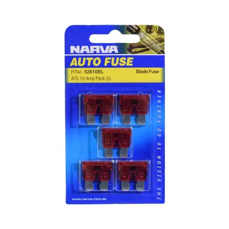 Blade Fuse AF 10AMP Pack of 5