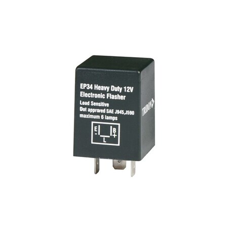 12 Volt 3 Pins with load sensing - Electronic Flasher