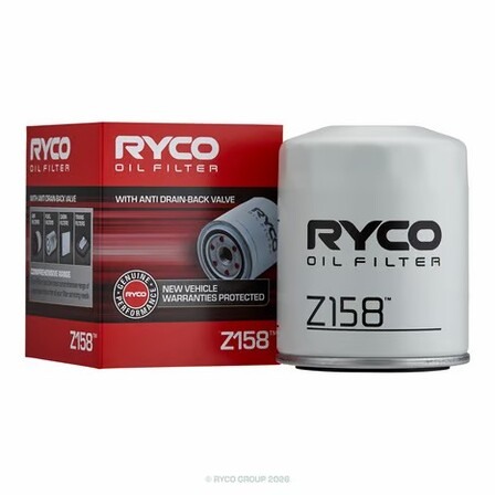 Z158 Ryco Oil Filter