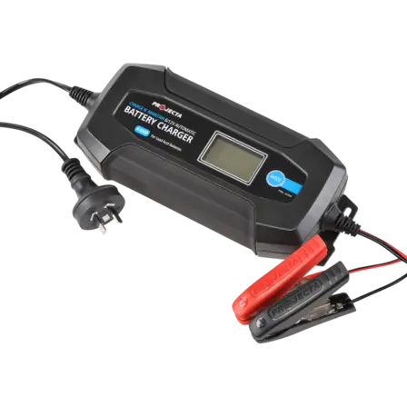 Battery Charger 4A 6V/12V 4 Stage