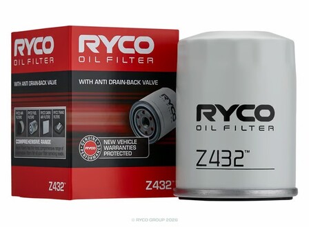 Z432 Ryco Oil Filter