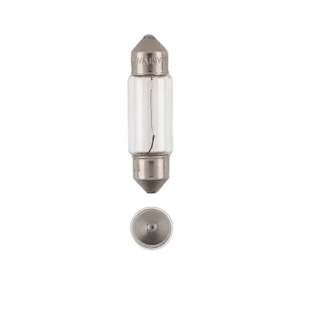 AUTO BULB 12V 5W 11X36MM (SINGLE BULB)