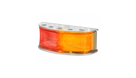 DuraLED® Red / Amber Heavy-duty Side Marker Lamp - Stainless Steel Housing
