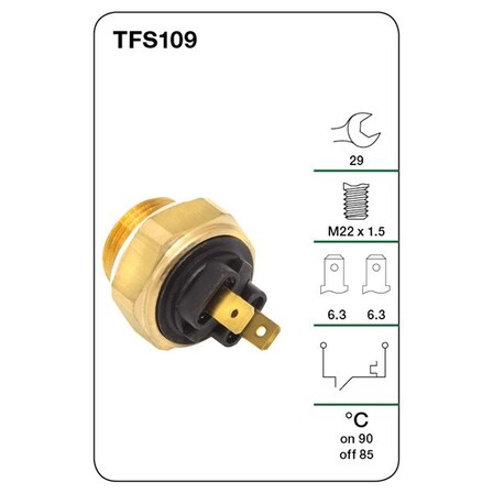 Tridon Thermo Fan Switch TFS109