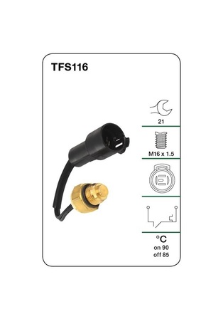 Tridon Thermo Fan Switch TFS116