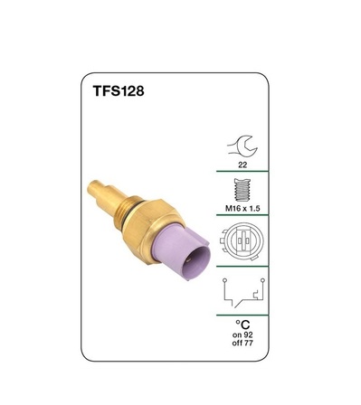 Tridon Thermo Fan Switch TFS128
