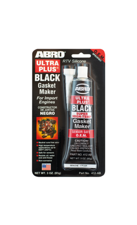 412-AB — ABRO Ultra Plus Gasket Maker Black 85g