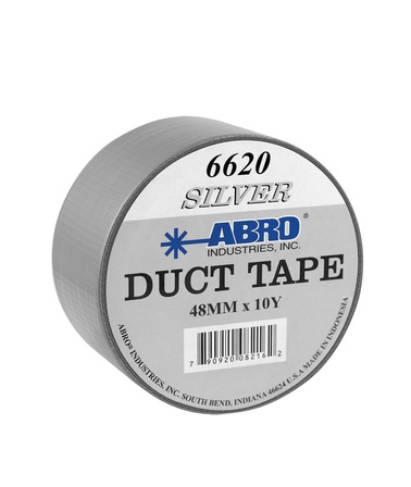 6620-2-10SIL — ABRO Cloth Tape 10 Yards Silver