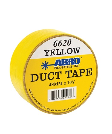 6620-2-10YLW — ABRO Cloth Tape 10 Yards Yellow