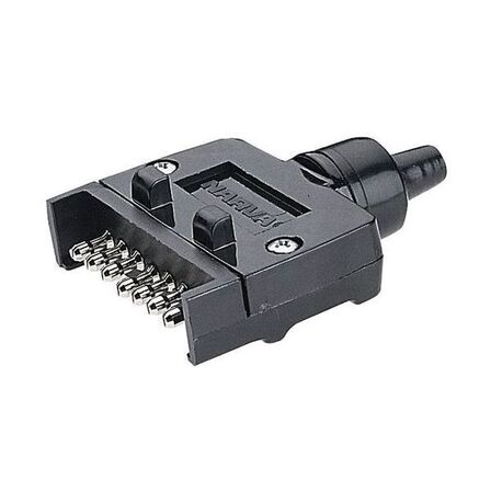 Plug 7 Pin Flat Screw PK20