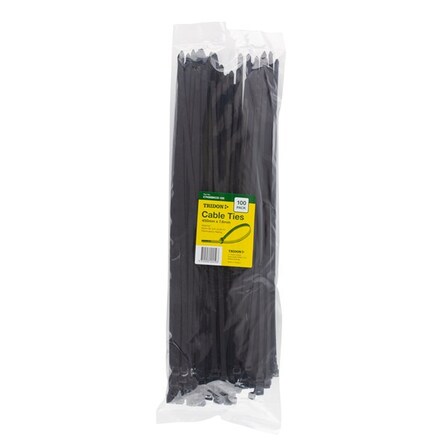 Tridon Cable Tie Black 400x8mm PK100