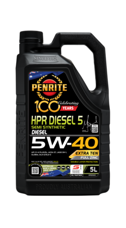 Hpr Diesel 5 Semi Synthetic 5W40 API Ci-4 Plus 5 Ltr