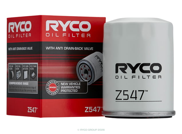 Z547 Ryco Oil Filter
