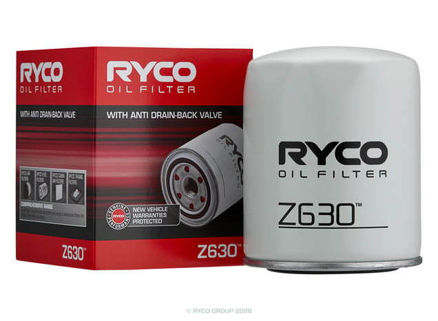 Z630 Ryco Oil Filter