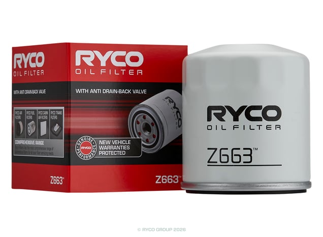 Z663 Ryco Oil Filter