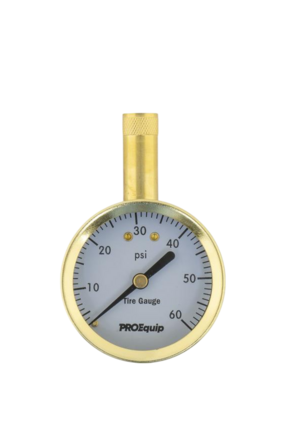 Tyre Pressure Gauge 0-60Psi Straigh Chuck