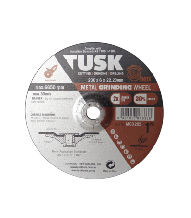 Metal Grinding Wheel Tusk 106X6X16 Single Pce