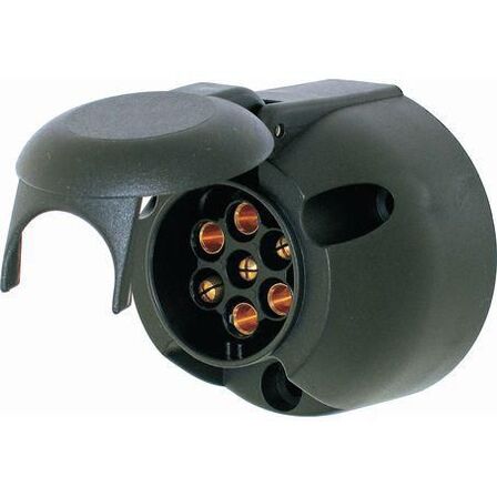 Socket 7-Pole Plastic