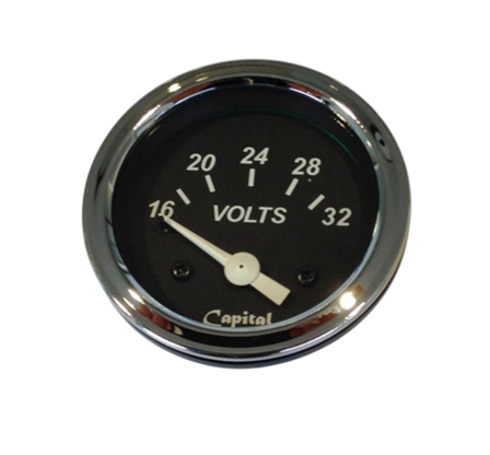 Gauge Volt Meter 16-32V Chr Capital