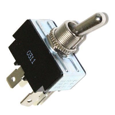 Toggle Switch On/Off DPST 25A Blade Terminals