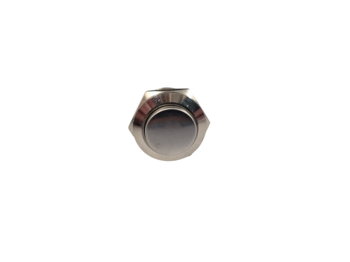 PUSH BUTTON SWITCH 10amp 19mm OFF / MOM ON