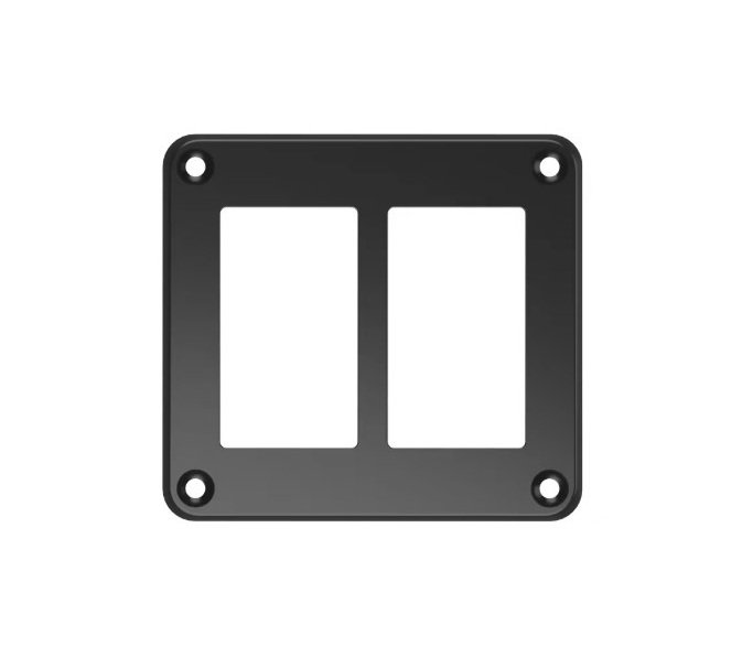 Switch Plate Metal (2 Way)