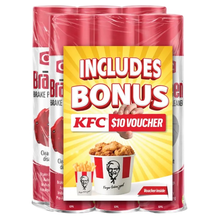 Brakleen 600g 6 Pack (KFC Voucher)