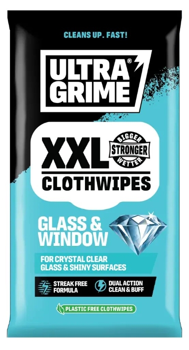 Wipes Glass & Window XXL 20 Pack