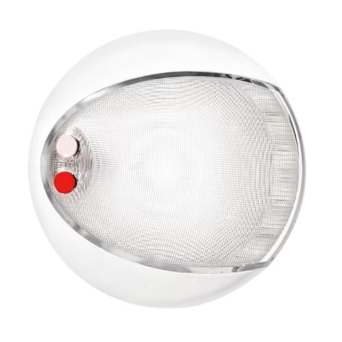 Hella Marine EuroLED 130 Touch Lamp Red/White Light White Shroud 2JA 959 950-121