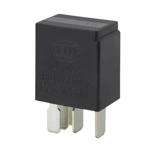 Hella Micro Relay 12V 5 Pin Change-over 20/10A with Resistor 3065