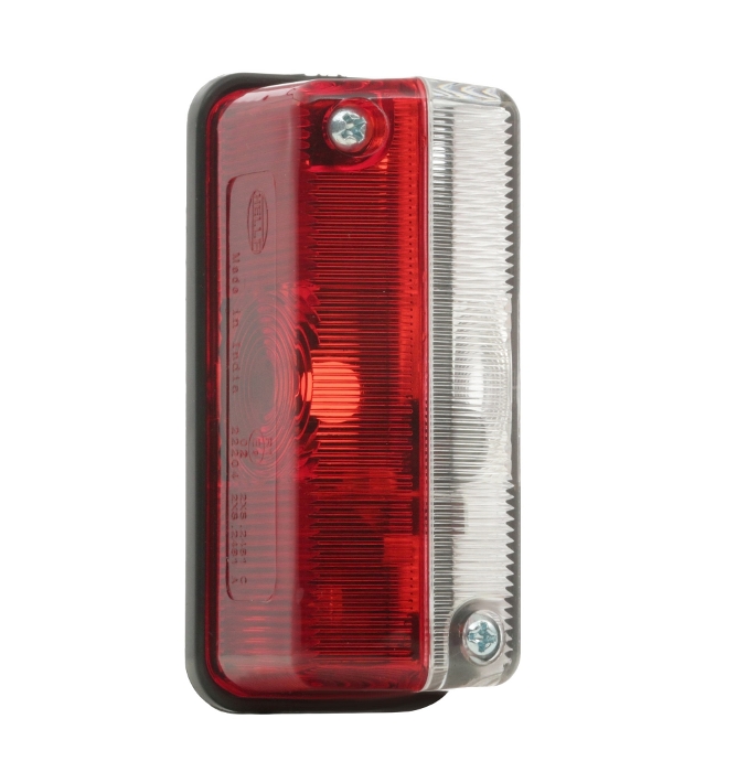 Hella Clearance Lamp Red/Clear 92 x 42mm 2XS 005 020-003