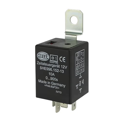 Hella Time Control Relay 12V with Drop-out Delay 0-900s 3086