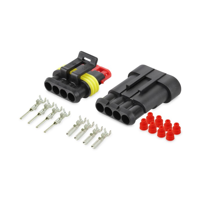 Hella Super Seal Connector 4 Pole Plug and Socket Kit 4984