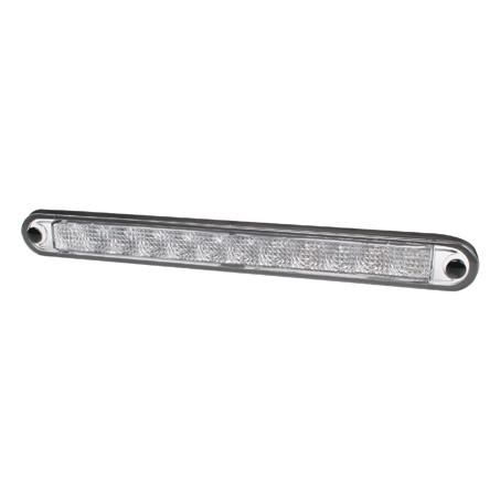 Hella LED Centre High Mount Stop Lamp Strip Clear Lens 12V 5243