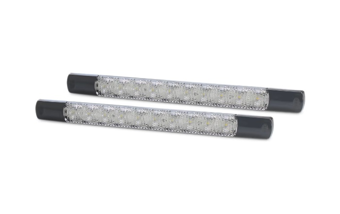 Hella LED Safety DayLights Kit Horizontal Surface Mount 24V 5619-24V